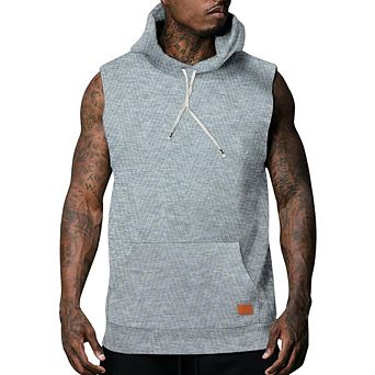 Short Sleeve Hoodie Lightweight Moisture Wicking Kangaroo Pocket Short Sleeve Hoodie For Men