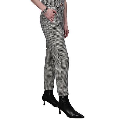 The Empower Zipper Slim Crop Pant