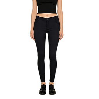 Women's High Waisted Skinny Jeans Stretchy Denim Comfort Daily Wear Casual Outings Office Style