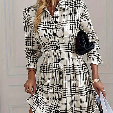 Seoria Long Sleeve Boat Neck Mini Sweater Dress