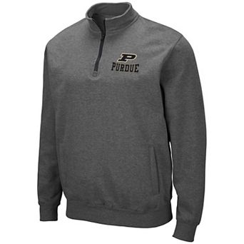 Men's Purdue Boilermakers Archibald Tackle Twill 1/4-Zip Sweatshirt