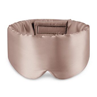 Mulberry Silk Sleep Mask Adjustable Headband Full Size Large Blackout Travel Nap