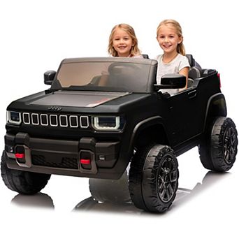 24v Licensed Kids Ride on Carwith Parent Remote Control 3 Speeds Bluetooth Music LED Lights