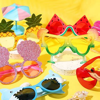 Summer Party Sunglasses Tropical Beach Favors 12pc