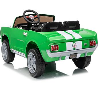 24V 7AH 2 Seater Ride on Licensed Shelby GT350 Ride on Cars for Kids with Remote Control