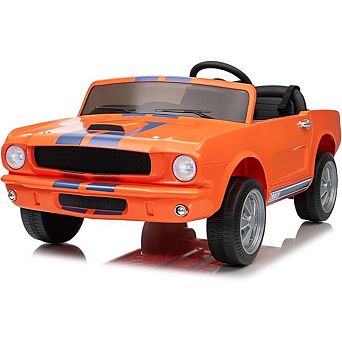 24V 7AH 2 Seater Ride on Licensed Shelby GT350 Ride on Cars for Kids with Remote Control