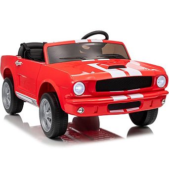 24V 7AH 2 Seater Ride on Licensed Shelby GT350 Ride on Cars for Kids with Remote Control