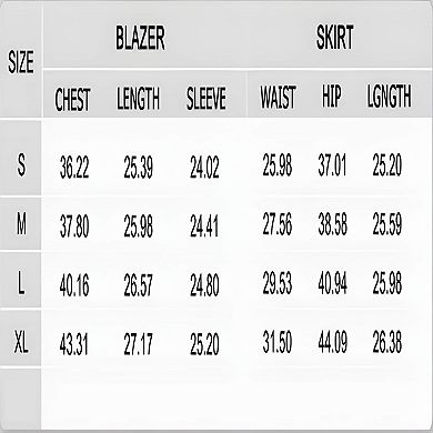 Women Formal Pencil Skirt Set