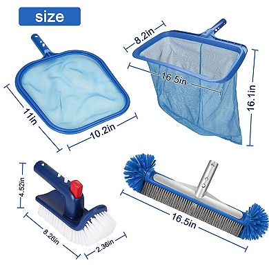 Pool Cleaning Kit Pool Leaf Skimmer Net Not Pole