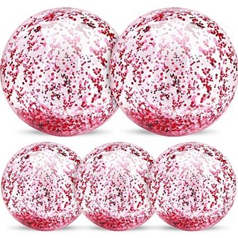 Inflatable Beach Balls Summer Party Decorations 5 pc