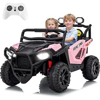24V 2 Seater Ride On Car for Big Kids Electric UTV Car with Remote Control Ride on Truck