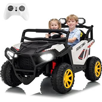 24V 2 Seater Ride On Car for Big Kids Electric UTV Car with Remote Control Ride on Truck