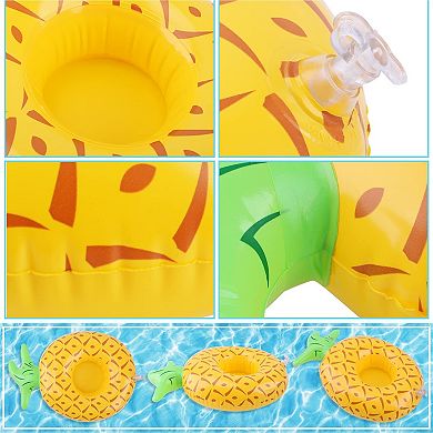 Inflatable Drink Floats Summer Pool Party Supplies 8pc
