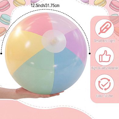 Inflatable Beach Balls Summer Party Decorations 12pc