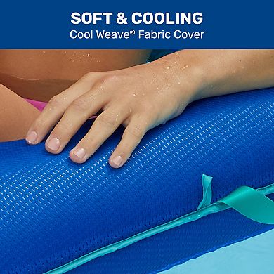 Pool Float Lounge Adjustable Backrest Cupholder