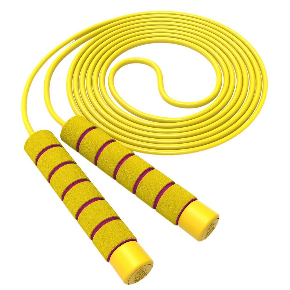 Jump Rope Adjustable Soft Foam Handles Exercise Fitness Outdoor