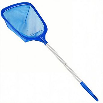 Pool Skimmer Net With Pole Ultra Fine Mesh Leaf Cleaner