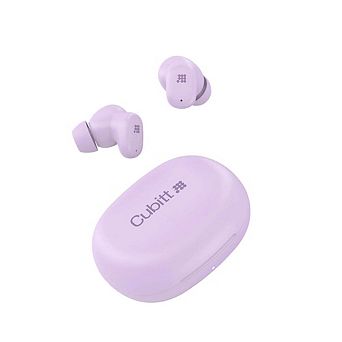 Cubitt Power Buds Wireless Earbuds with ANC, Transparency, BT 6.0, Low Latency & 500mAh Case Stereo