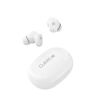 Cubitt Power Buds Wireless Earbuds with ANC, Transparency, BT 6.0, Low Latency & 500mAh Case Stereo