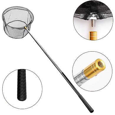 Pool Skimmer Net With Telescopic Pole Leaf Skimmer