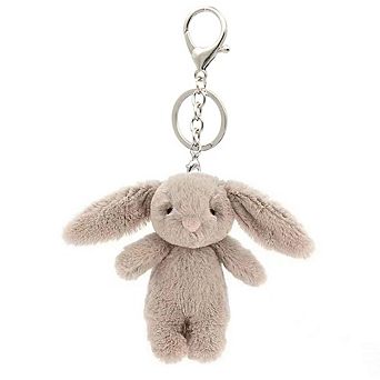 Cute Bunny Plush Keychain Charm for Handbags Backpack Purse Gift