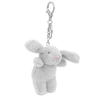 Cute Bunny Plush Keychain Charm for Handbags Backpack Purse Gift