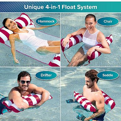 Aqua Monterey Hammock Pool Float 4-in-1
