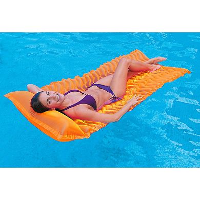 Tote-n-float Wave Inflatable Air Mat