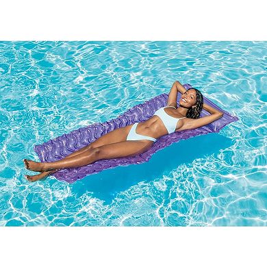 Tote-n-float Wave Inflatable Air Mat