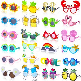 Summer Party Sunglasses Beach Pool Props 24 pc