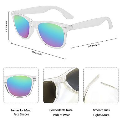 Neon Retro Party Sunglasses Summer Party Supplies 10pc
