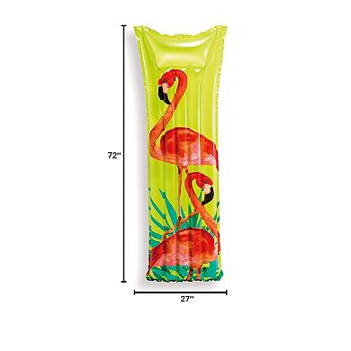 3PC Inflatable Floating Fashion Mat Vinyl 2 Chambers 220lb