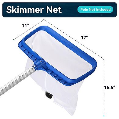 Pool Skimmer Net Heavy-Duty Frame Not Pole