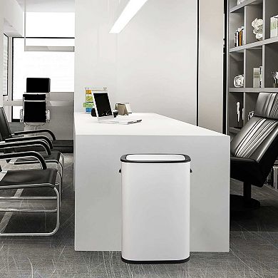 13 Gallon / 50 Liter Motion Sensor Trash Can Smart Trash Can with Lid Rectangular Automatic