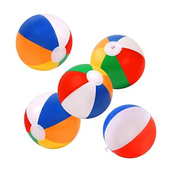 Inflatable Beach Balls Beach Pool Party Supplies 5 pc