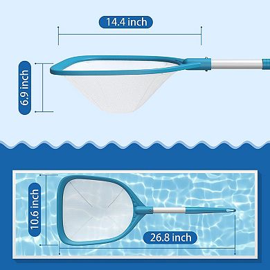 26.8" Pool Skimmer Net Fine Mesh Debris Removal