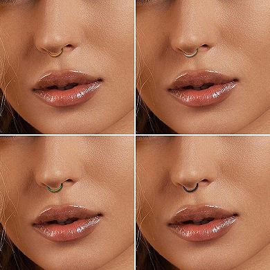 Nose Rings for Septum & Helix Piercings