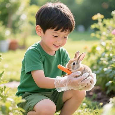 Kids PE Gloves 100pc