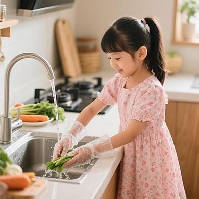 Kids PE Gloves 100pc