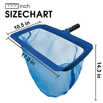 Pool Skimmer Net Extra Wide Scoop Edge Not Pole