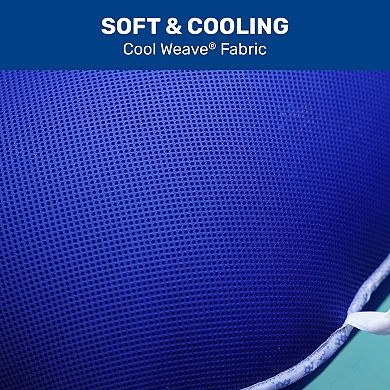 Aqua Campania 2-in-1 Pool Float Lounge Adjustable Backrest Cupholder