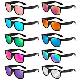 Neon Summer Party Sunglasses Party Decorations 10 pc