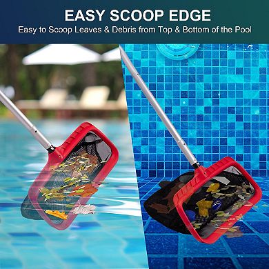 Thickened Frame Pool Skimmer Net Not Pole