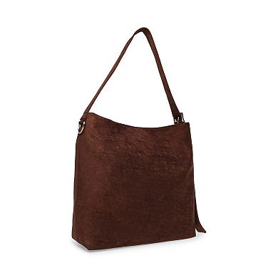 madden girl Suede Hobo Bag