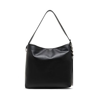 madden girl Suede Hobo Bag