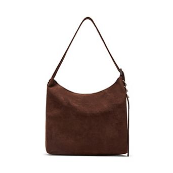 madden girl Suede Hobo Bag