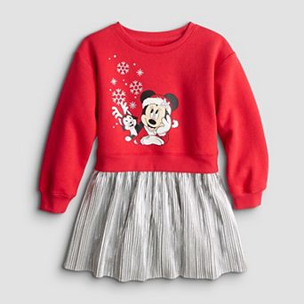 Toddler & Girls 6-12 Jumping Beans® Disney Princesses Two-in-One Kanga Pocket Sweatshirt Tutu Dress