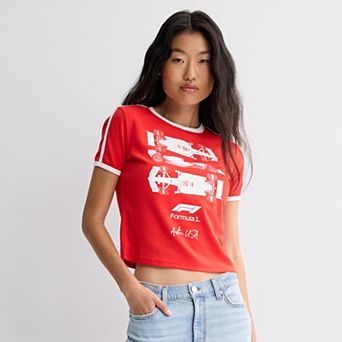 Women's Formula 1 Austin Graphic Baby Tee