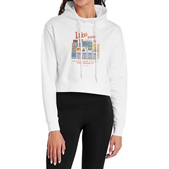 Juniors' Gilmore Girls Inside Luke's Diner Cropped Hoodie