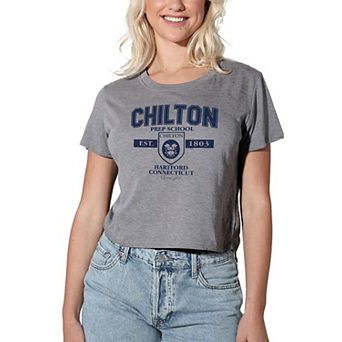 Juniors' Gilmore Girls Chilton Prep School Cropped Graphic Tee